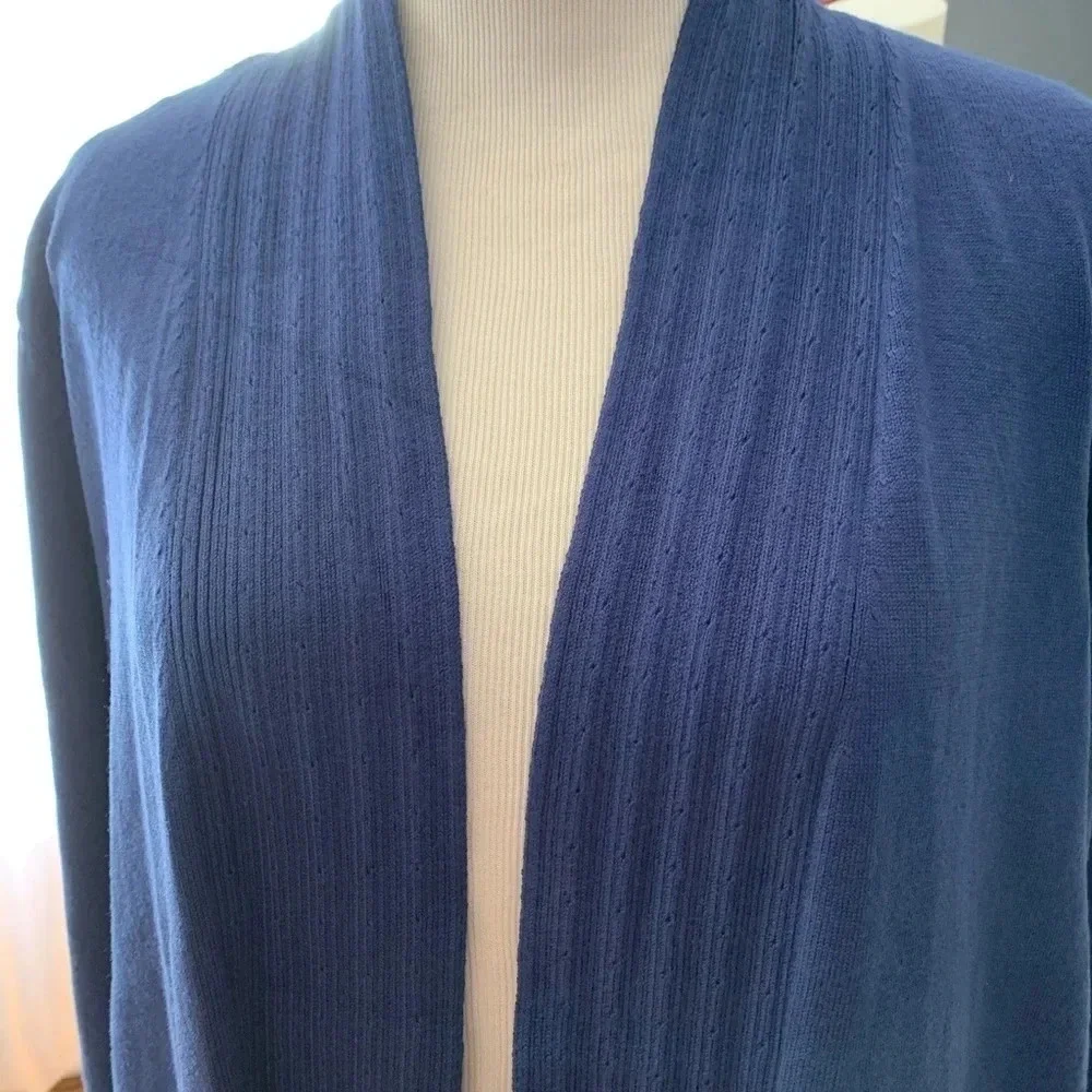 **NEW 89th & Madison Long Line Open Front Cardigan